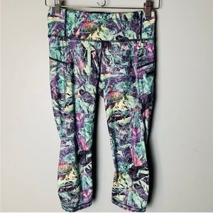 Lululemon Run Top Speed Crop Pants Size 4